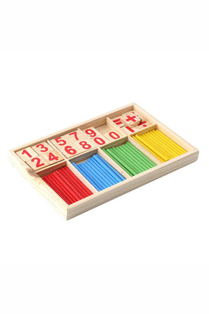Math Wooden Counting Sticks