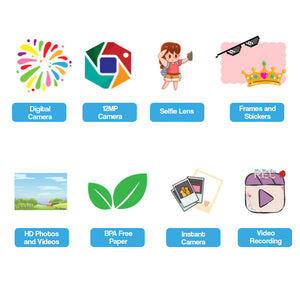 OKAMŽITÝ FOTOAPARÁT PRO DĚTI