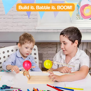 PopWars Balloon Fencing Wooden Set