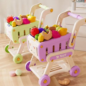 Hot-Selling Children's Pretend Shopping Cart Toy