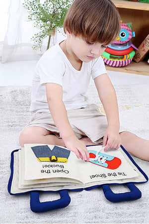 Mi Primer Libro Montessori Portátil de Actividades Divertidas