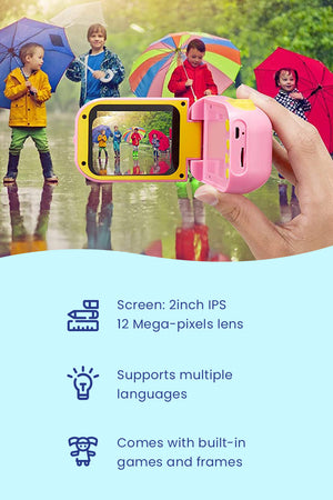 DĚTSKÝ DIGITÁLNÍ FOTOAPARÁT A VIDEOKAMERA