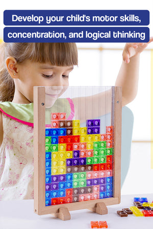 Juego de Puzzle Cognitivo de Formas Geométricas