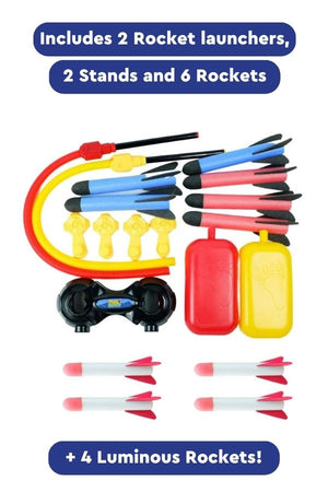 Dvojitý dětský raketový vystřelovač