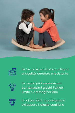 Tavola Equilibrio Montessori