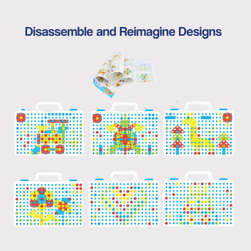 Tablero interactivo Drill-N-Build