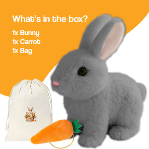 True-to-Life Interactive Bunny Pet (1+1 FREE)