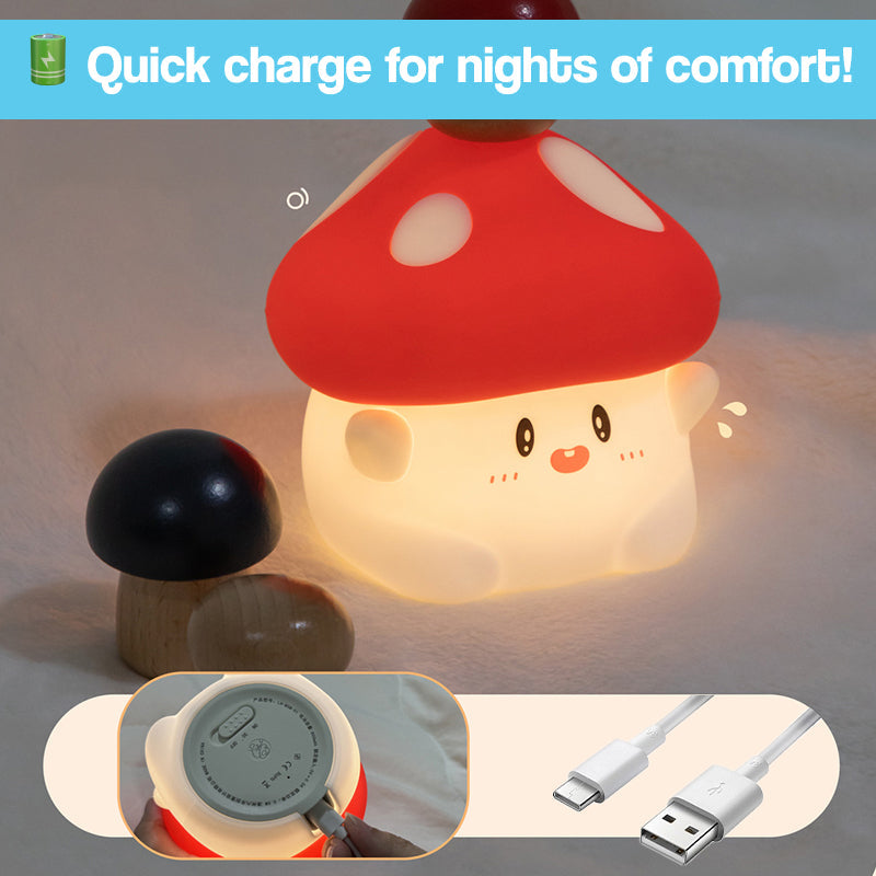 SleepyShroom Silicone Night Light
