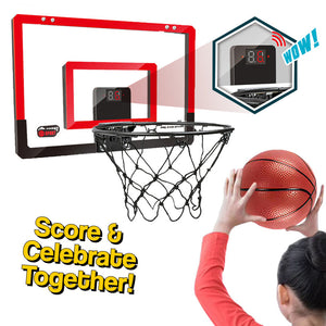 LED Pro Foldable Basketball Hoop with Digital Scoreboard