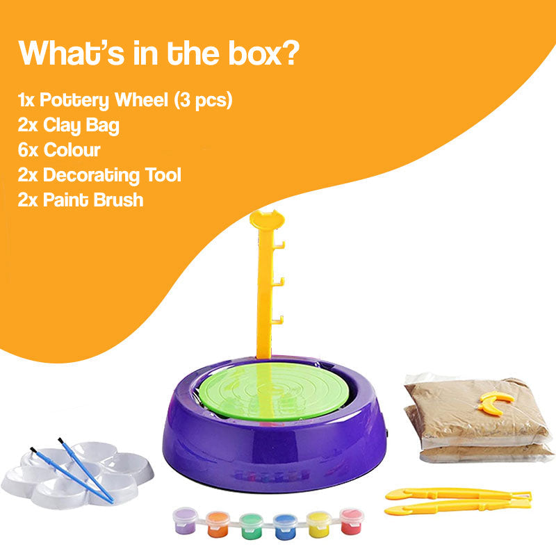 Complete Mini Pottery Workshop Kit