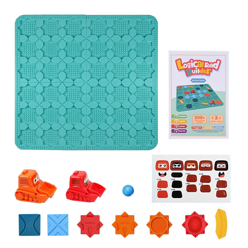 Build-A-Path Logic Puzzle with 118 Challenge Cards
