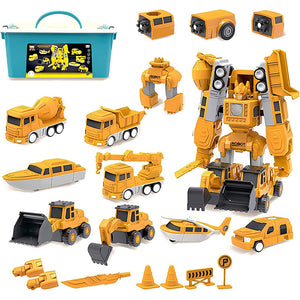 Click & Snap Magnetic Transformer Construction Set