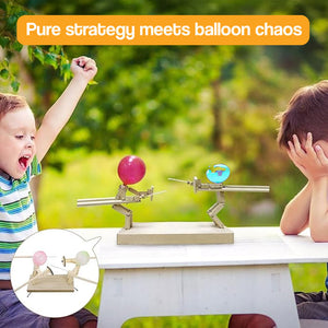 PopWars Balloon Fencing Wooden Set