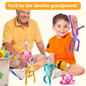 BendyBuddy Stick-Anywhere Fidget Toys