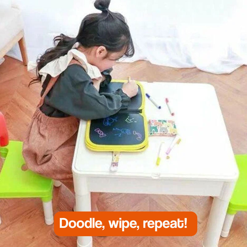 MagicWipe Reusable Mess-Free Drawing Book