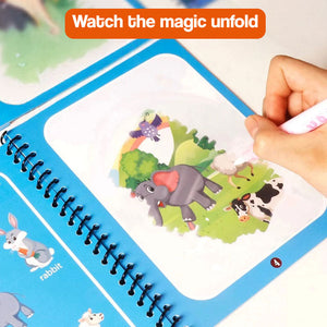 Magic Color Reusable Waterbook
