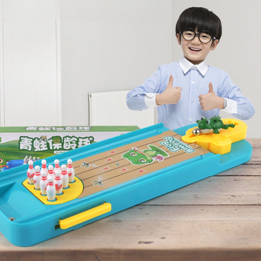 Educational Bowling and Basketball Game for Kids