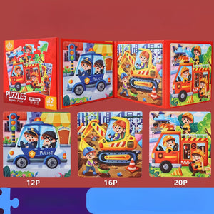 Advanced Magnetic Puzzle Book for Kids