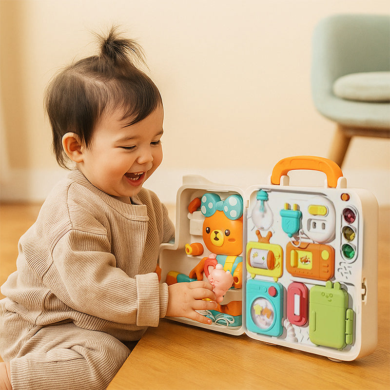Busy Board Montessori Educational Toy for Infants