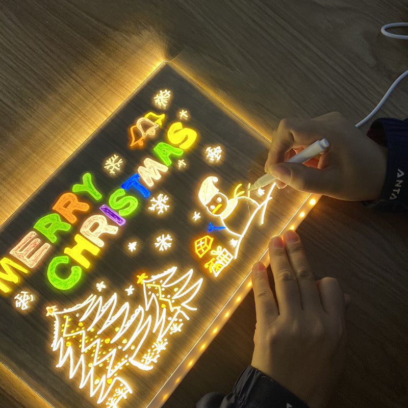 Erasable Luminous Acrylic Message Board