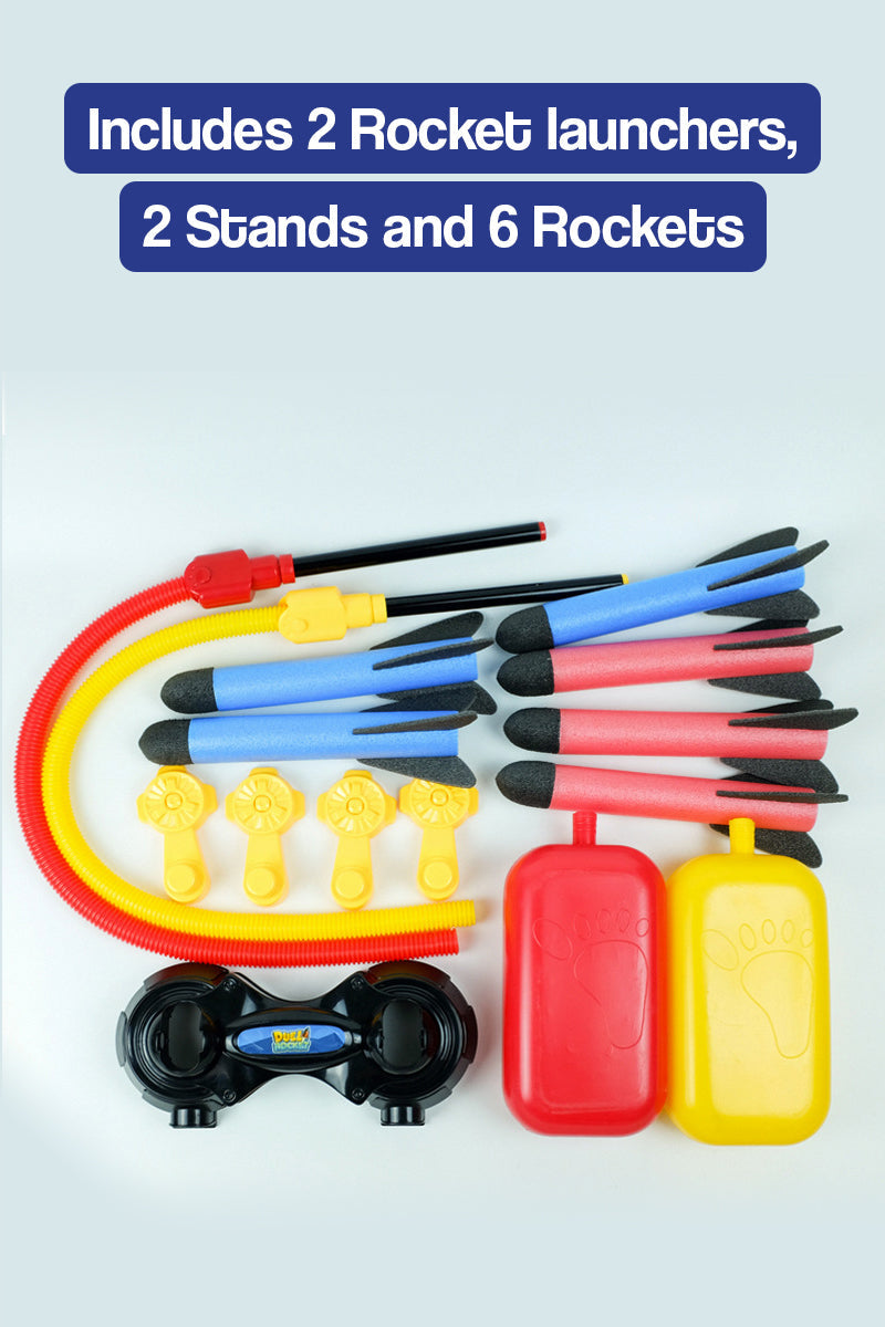 Lanzador de Cohetes de Juguete Doble